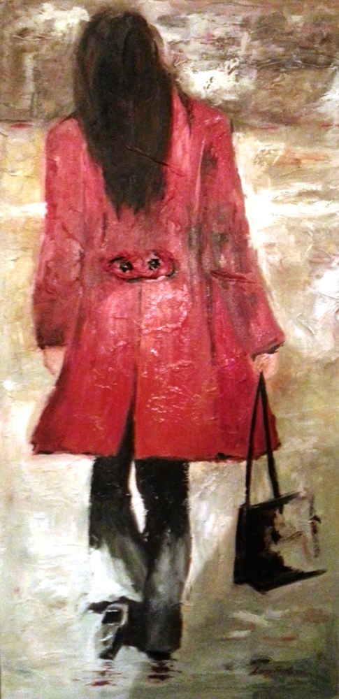 Lana Frost 002  R5900   101cm x 51cm Woman in Red Jacket.jpg